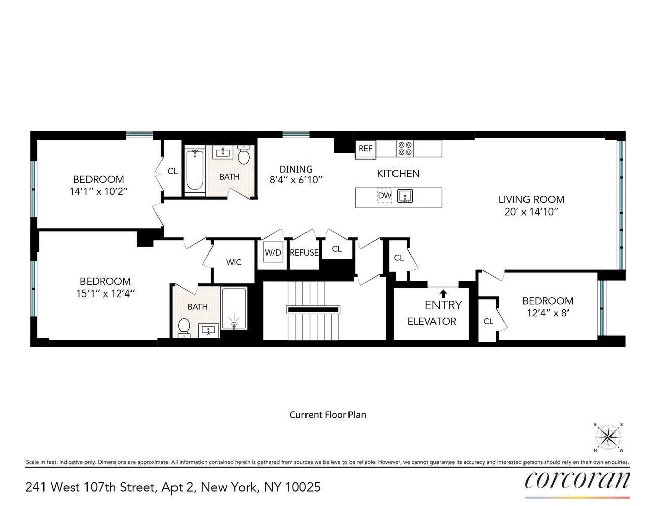 #2 photo, 241 W 107TH Street, मैनहटन Upper West Side , NY 10025