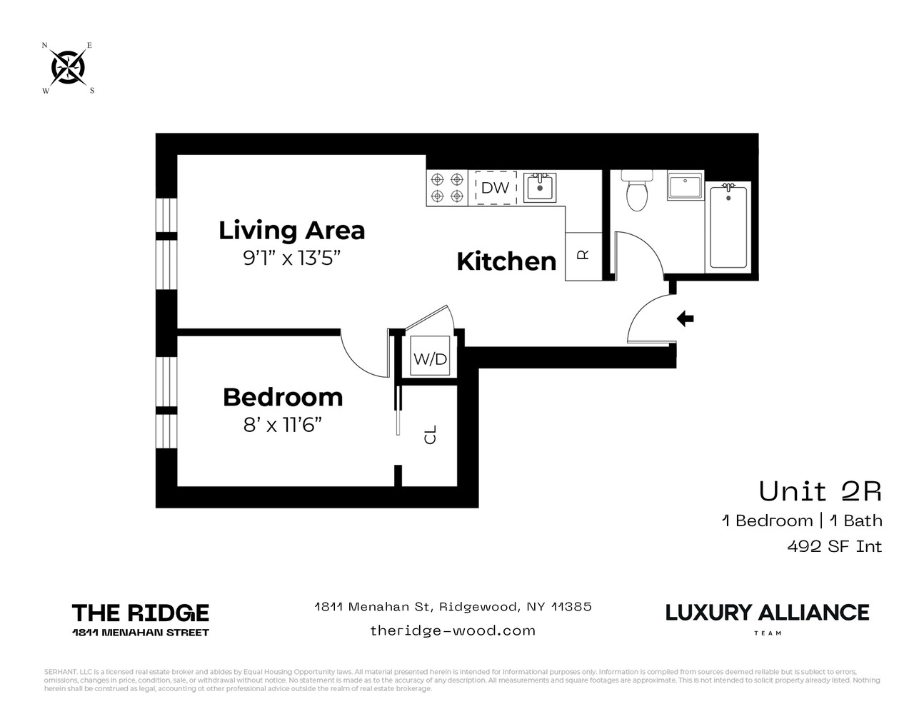 #2 photo, 1811 MENAHAN Street, कुईंस Ridgewood , NY 11385