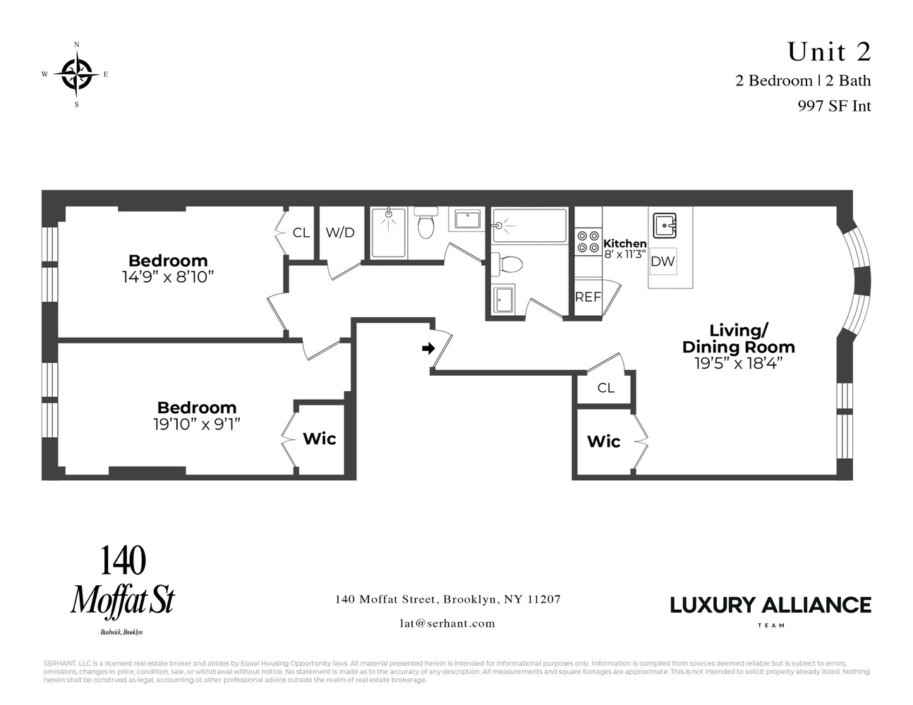 #2 photo, 140 MOFFAT Street, Bushwick , NY 11207