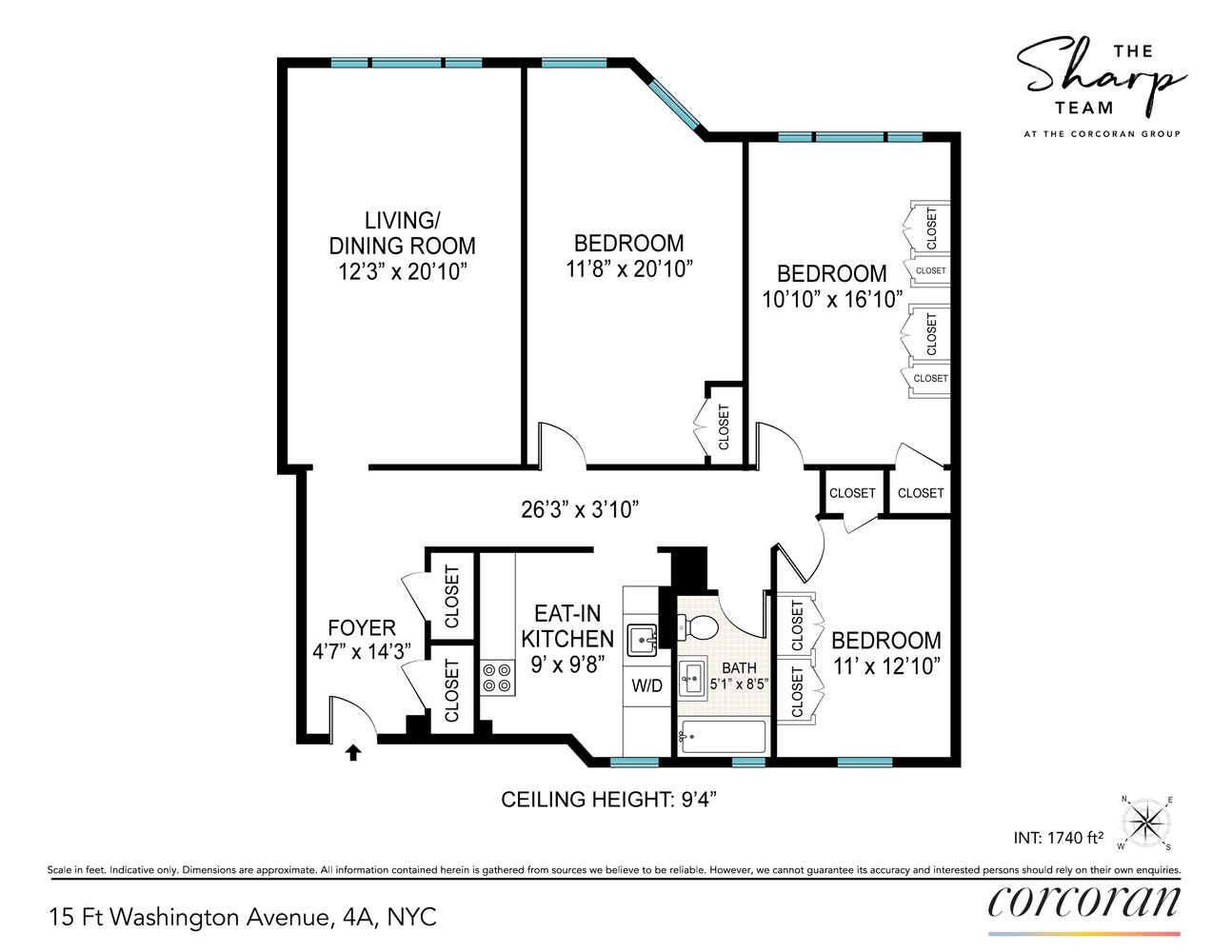 #2 photo, 15 FORT WASHINGTON Avenue, मैनहटन Washington Heights , NY 10032