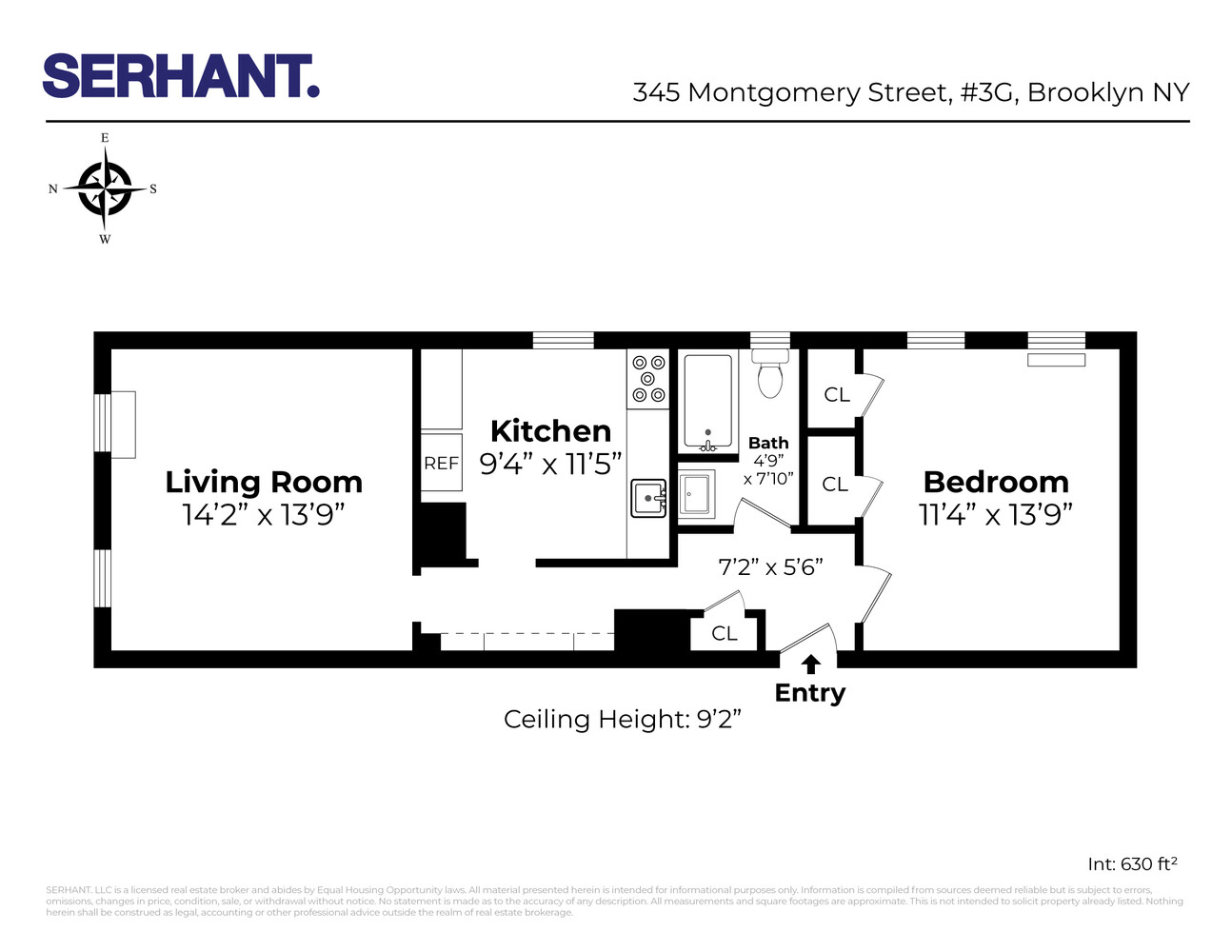 #2 photo, 345 MONTGOMERY Street, Crown Heights , NY 11225