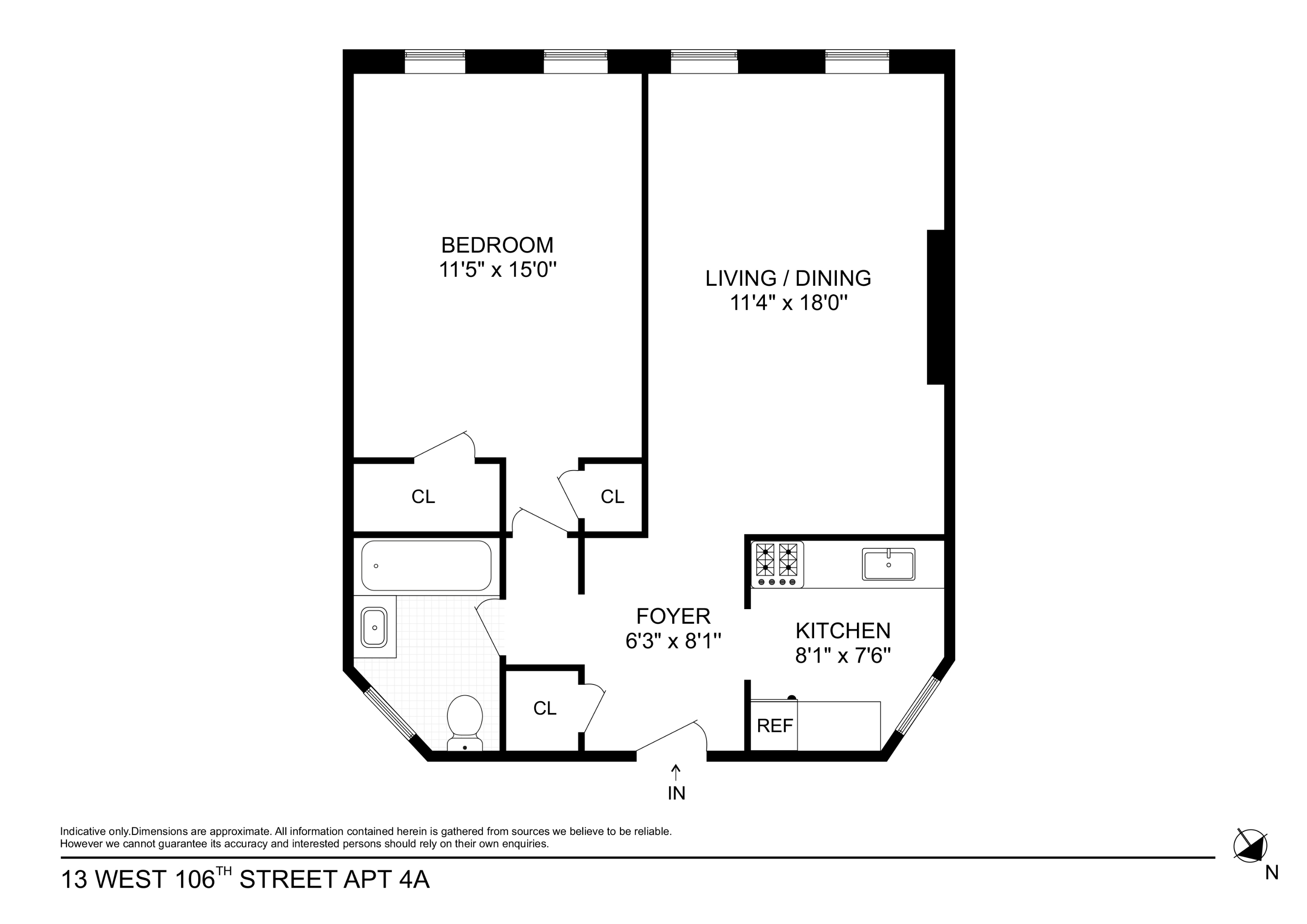 #2 photo, 13 W 106th Street, Upper West Side , NY 10025