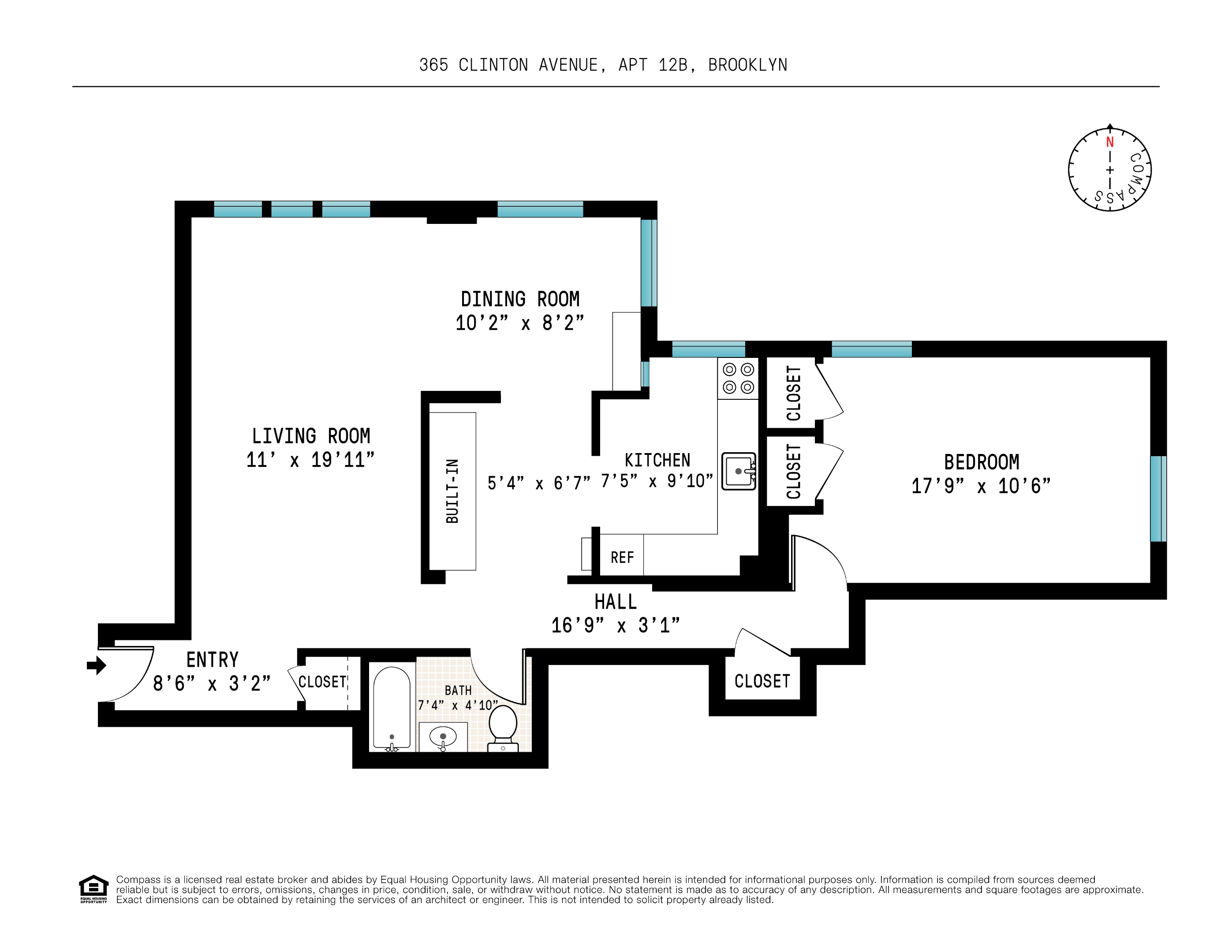 #2 photo, 365 Clinton Avenue, Clinton Hill , NY 11238