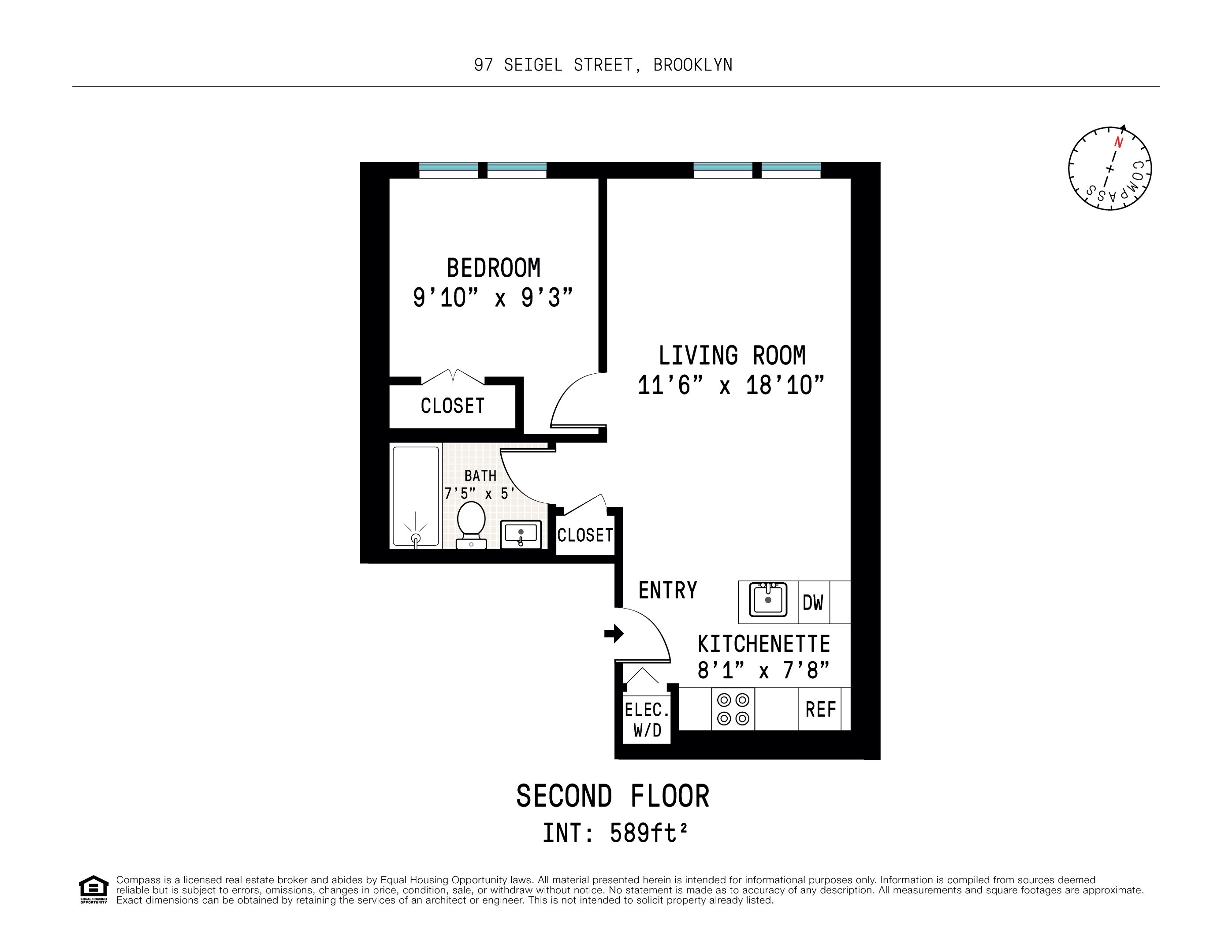 #2 photo, 97 Seigel Street, Williamsburg , NY 11206