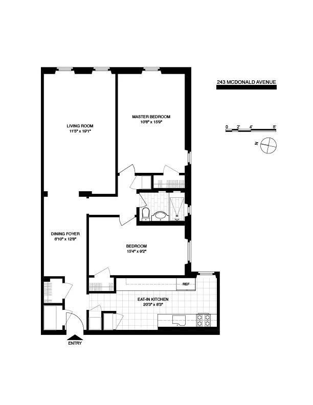 #2 photo, 243 MCDONALD Avenue, Windsor Terrace , NY 11218