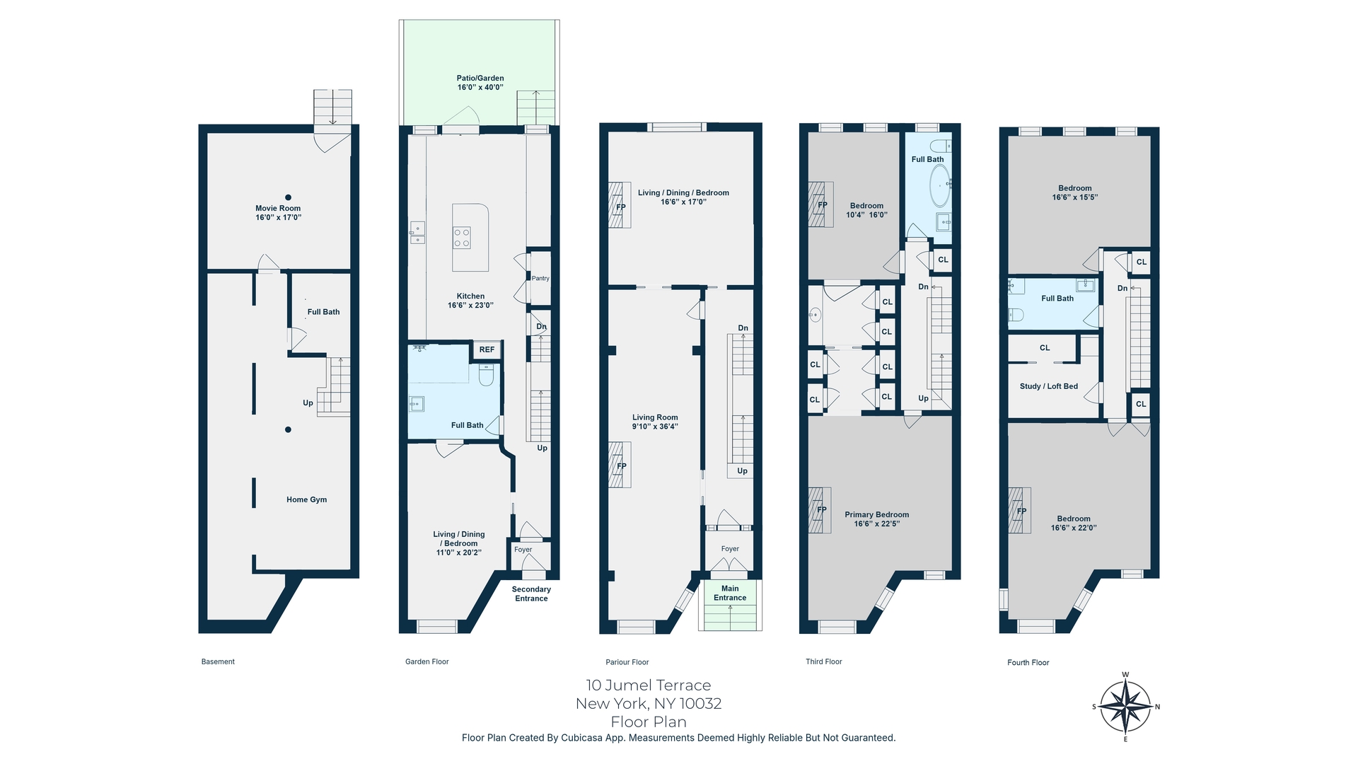 #2 photo, 10 JUMEL Terrace, Washington Heights , NY 10032