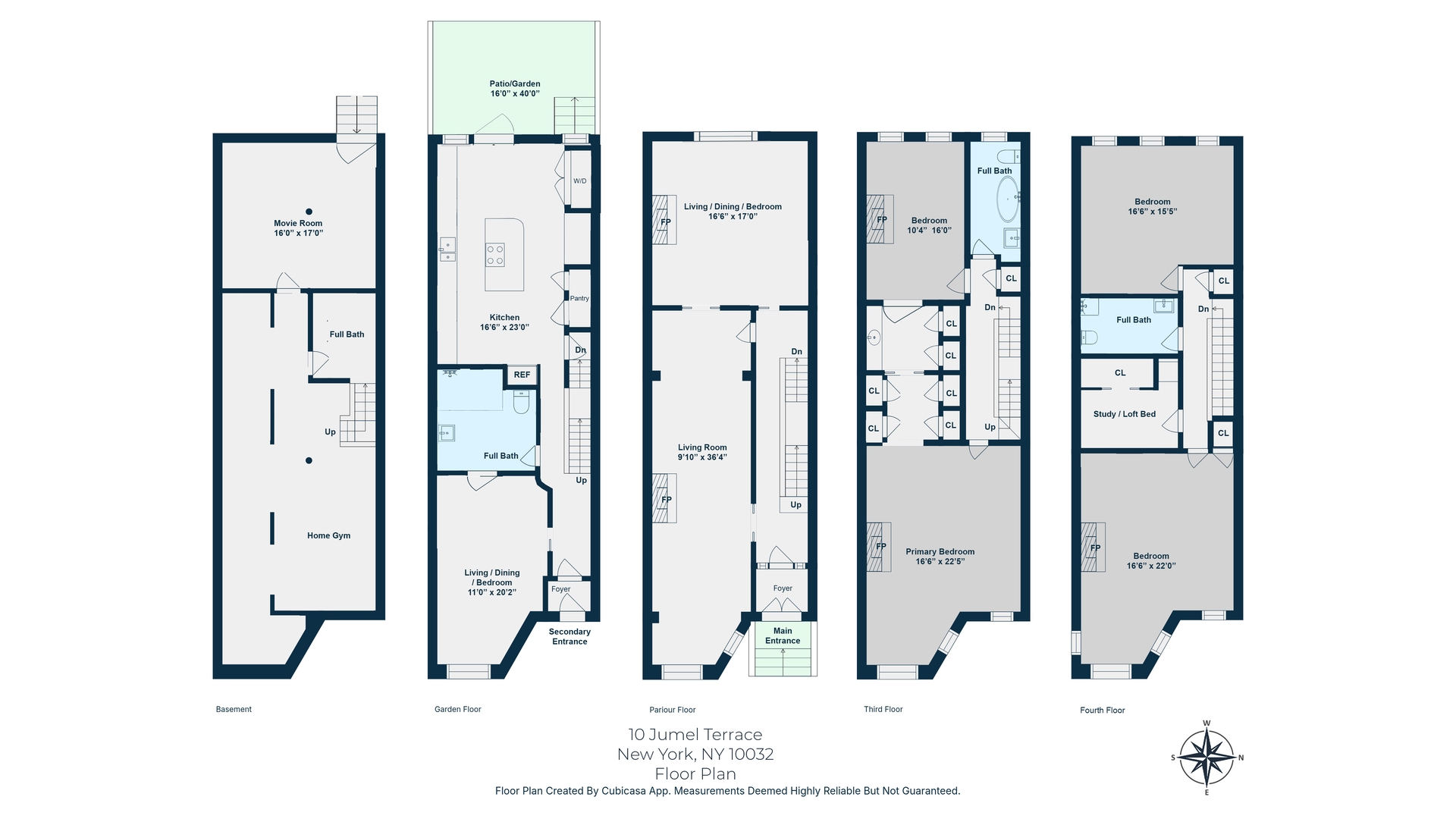 #3 photo, 10 JUMEL Terrace, Washington Heights , NY 10032