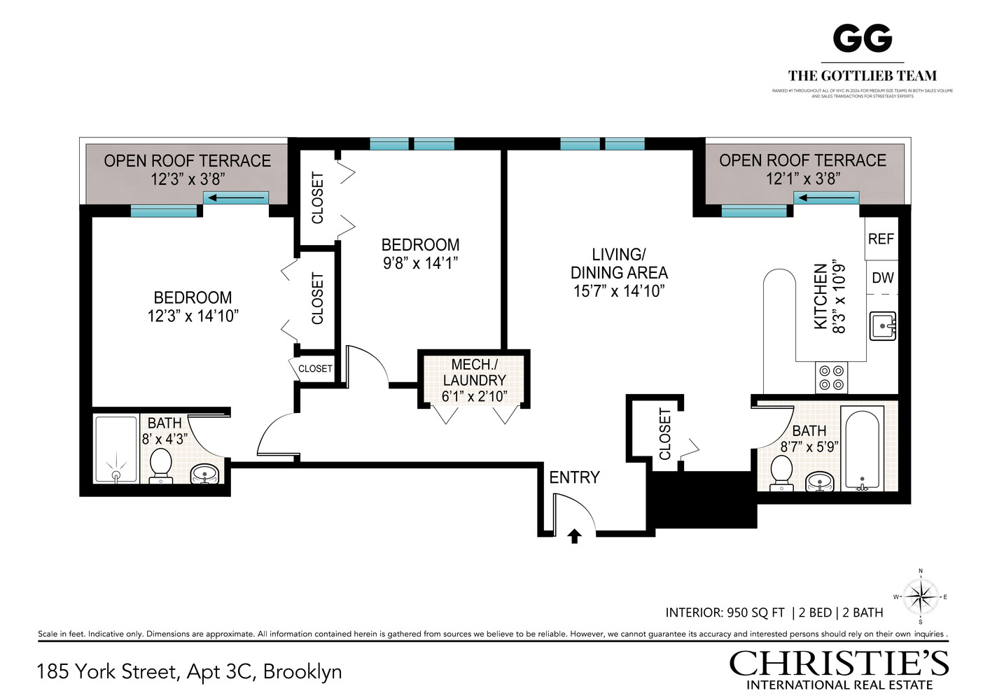 #2 photo, 185 YORK Street, Vinegar Hill , NY 11201