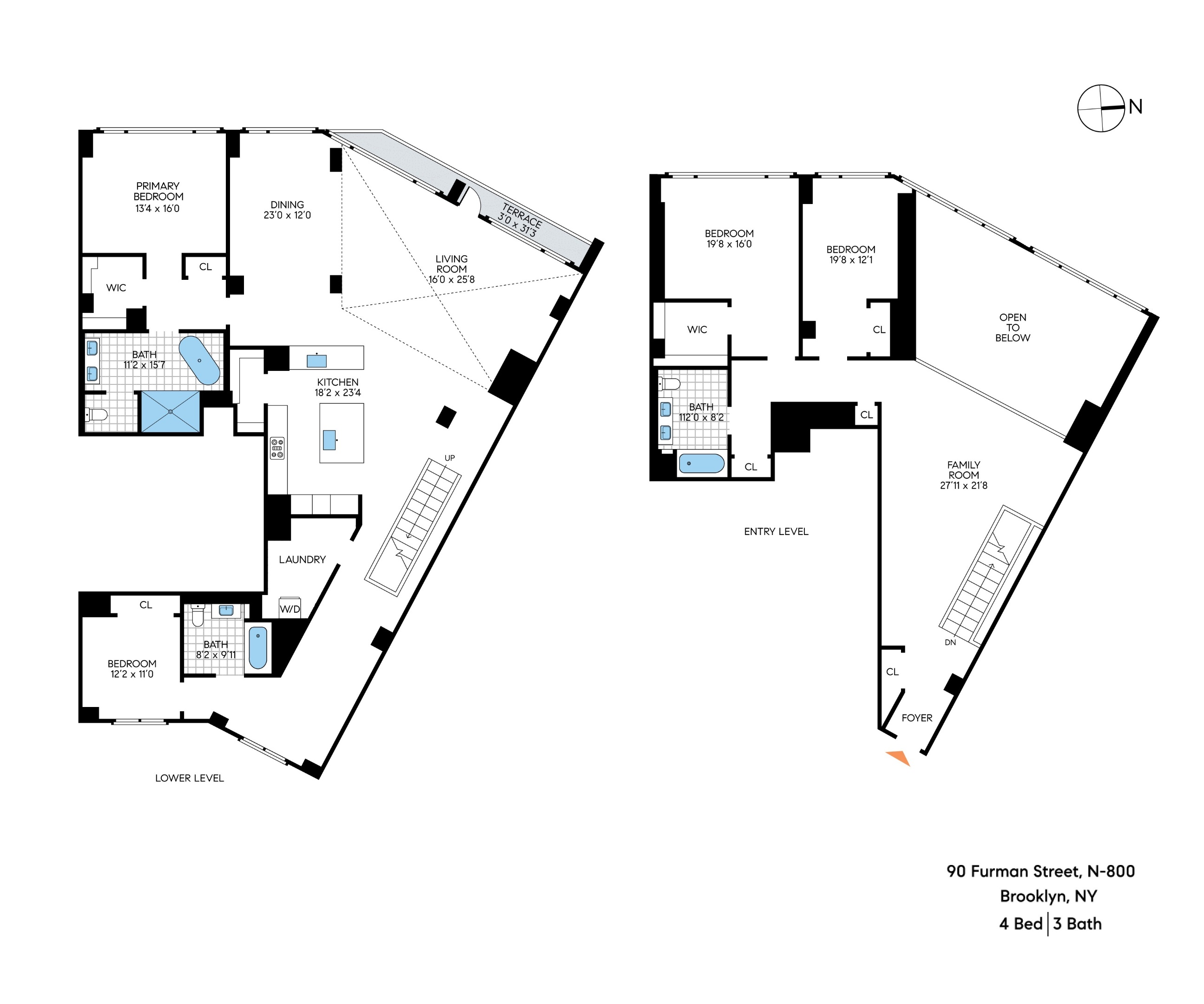 #2 photo, 90 Furman Street, ব্রুকলিন Brooklyn Heights , NY 11201