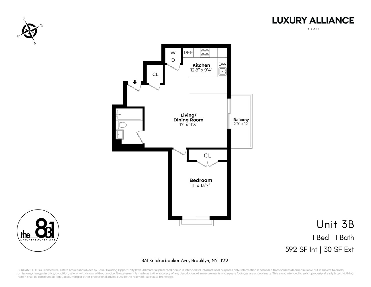 #2 photo, 831 KNICKERBOCKER Avenue, ব্রুকলিন Bushwick , NY 11207