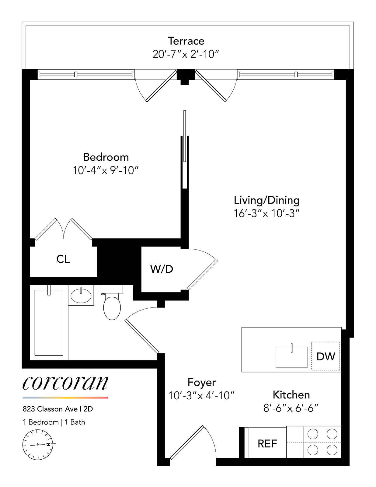 #2 photo, 823 CLASSON Avenue, ブルックリン区 Crown Heights , NY 11238