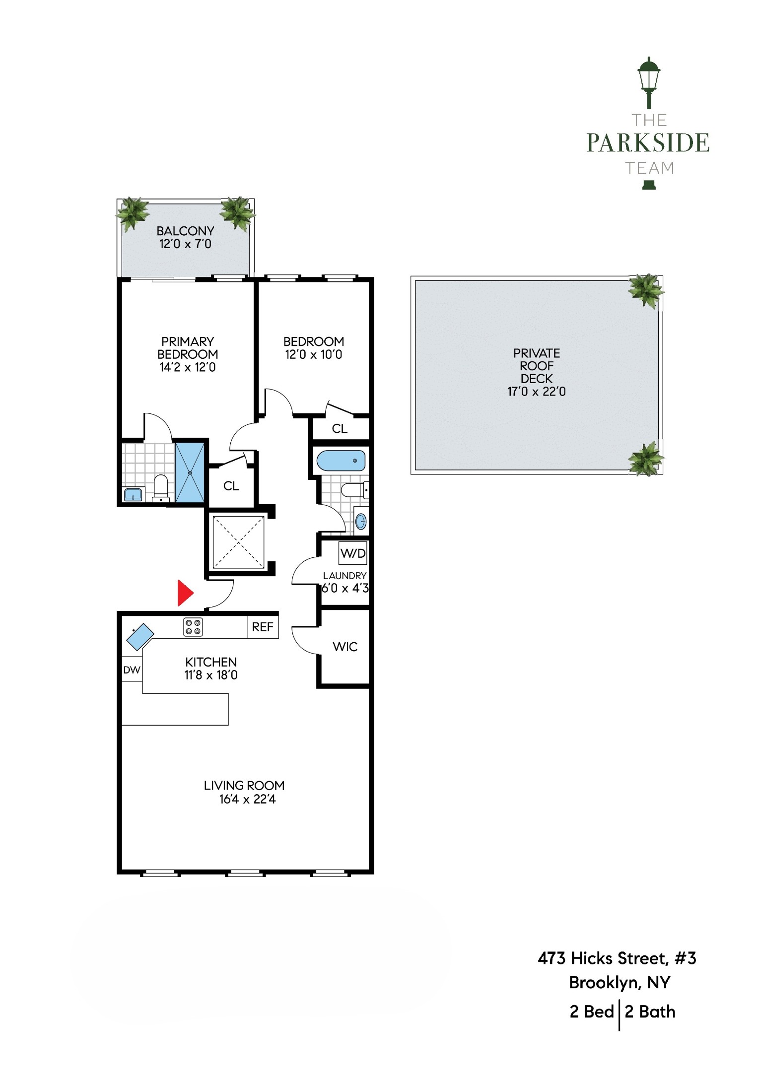 #2 photo, 473 Hicks Street, ブルックリン区 Cobble Hill , NY 11231