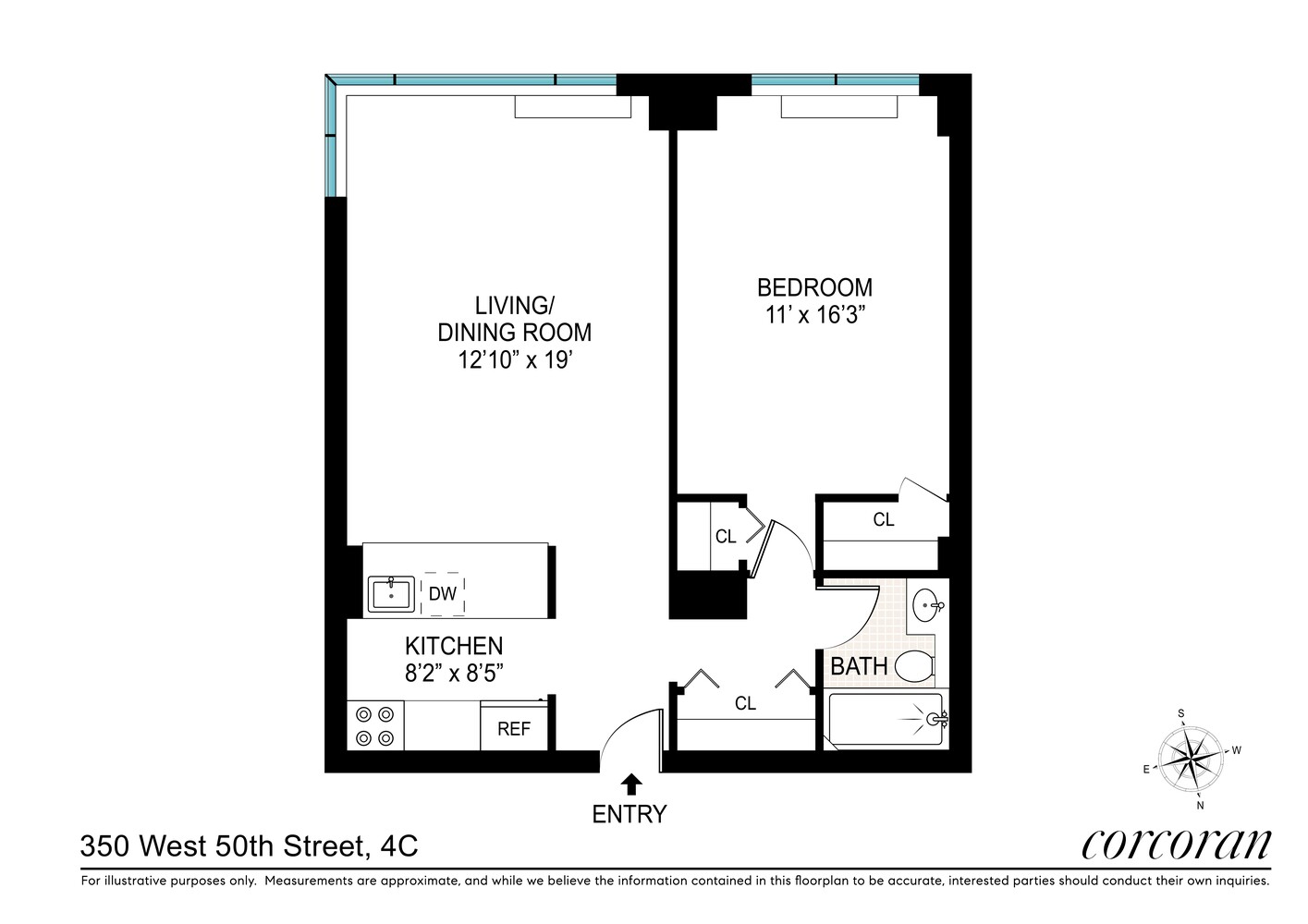 #2 photo, 350 W 50TH Street, Hell's Kitchen , NY 10019