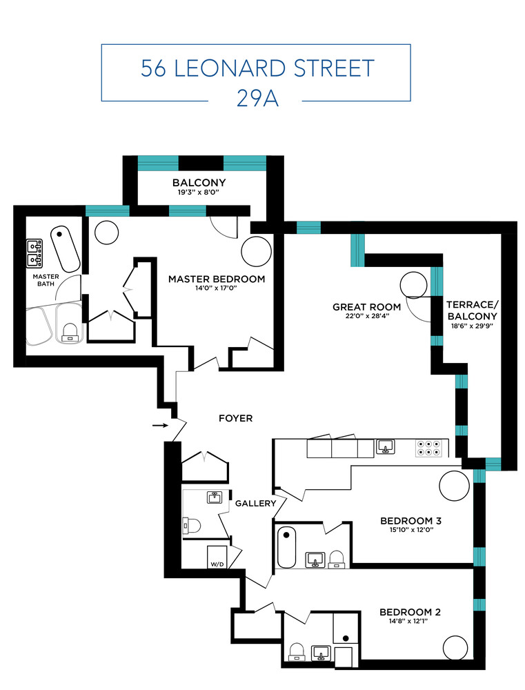 #2 photo, 56 LEONARD Street, מנהטן Tribeca , NY 10013