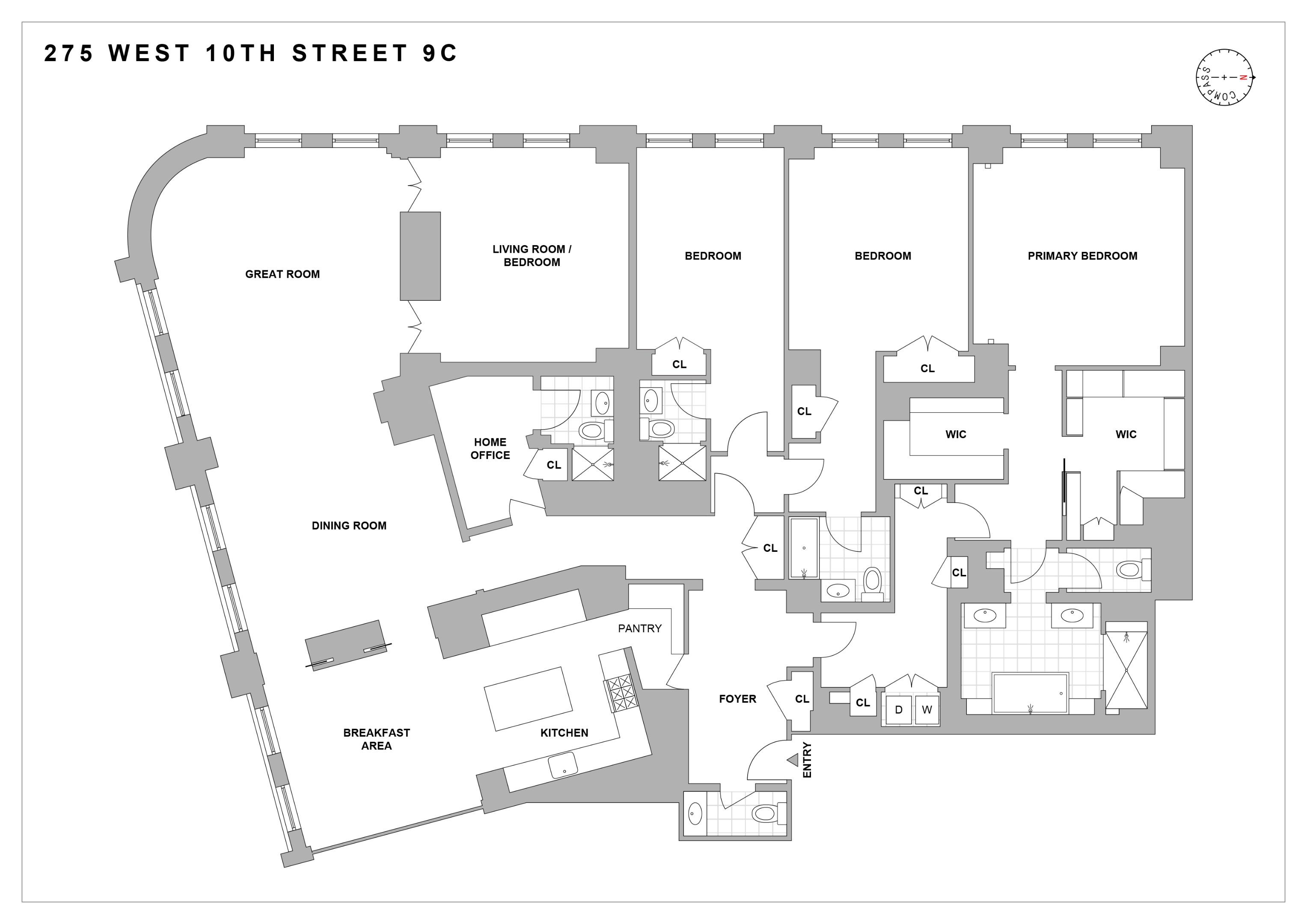 #2 photo, 275 W 10th Street, מנהטן West Village , NY 10014