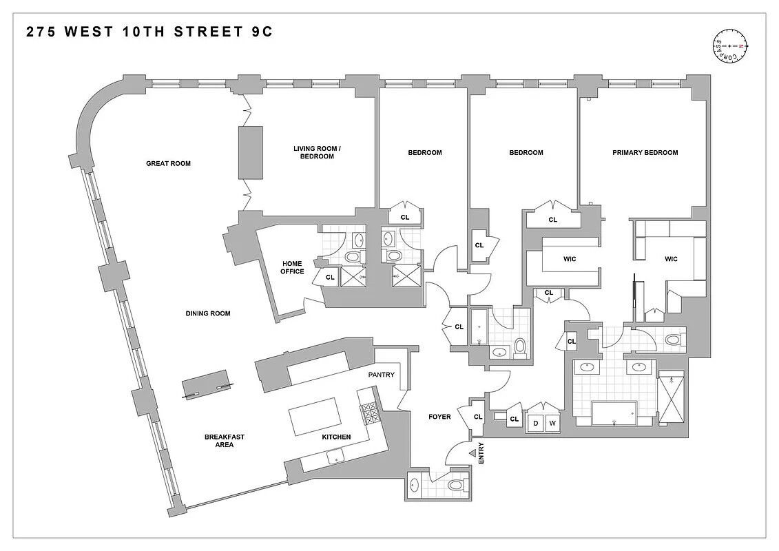 #2 photo, 275 W 10TH Street, מנהטן West Village , NY 10014