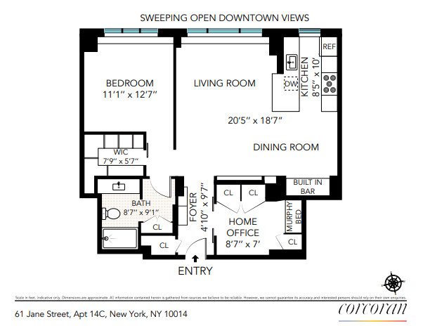 #2 photo, 61 JANE Street, מנהטן West Village , NY 10014