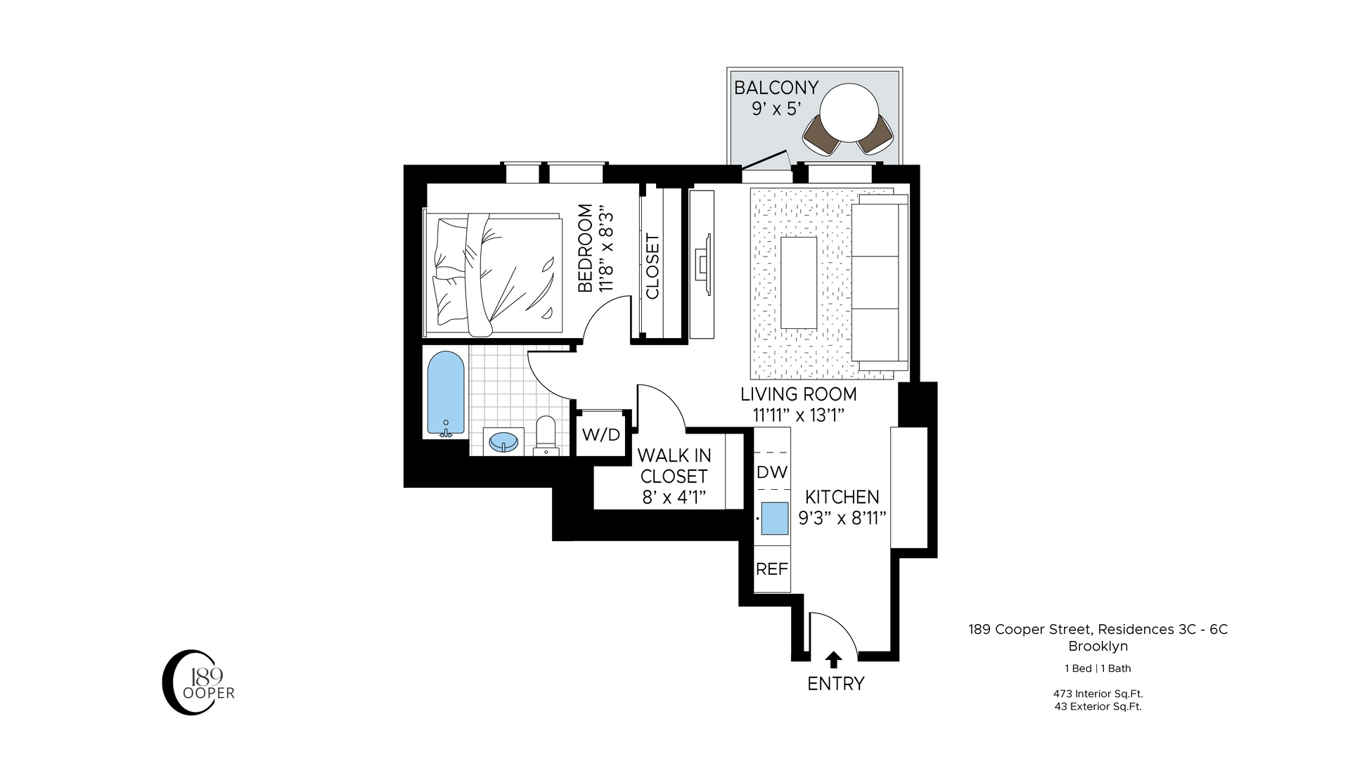 #2 photo, 189 COOPER Street, הברונקס Bushwick , NY 11207