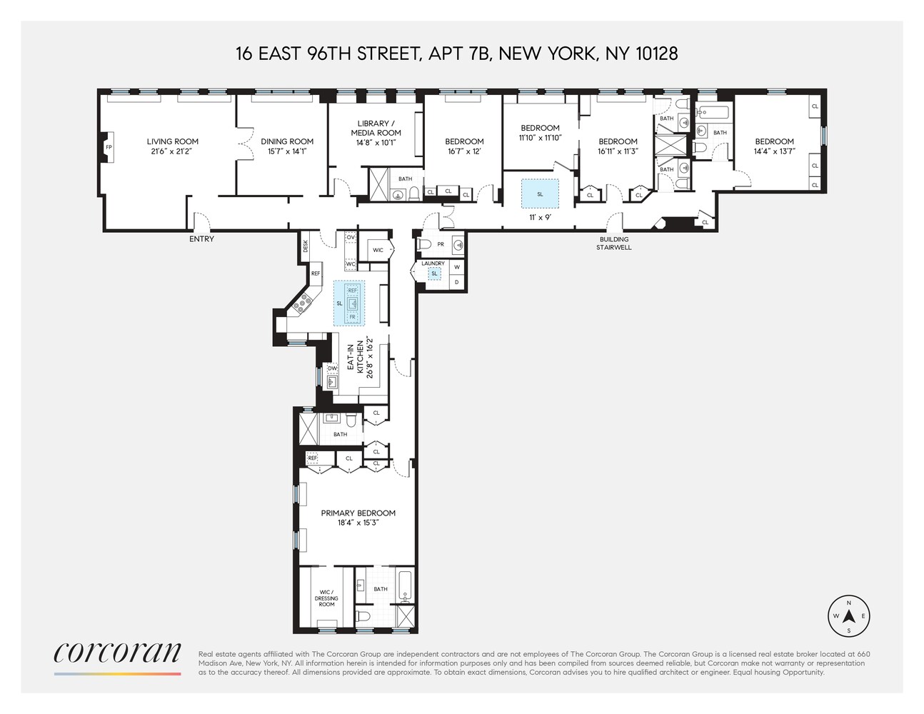 #2 photo, 16 E 96TH Street, Манхэттен ‖ Carnegie Hill , NY 10128