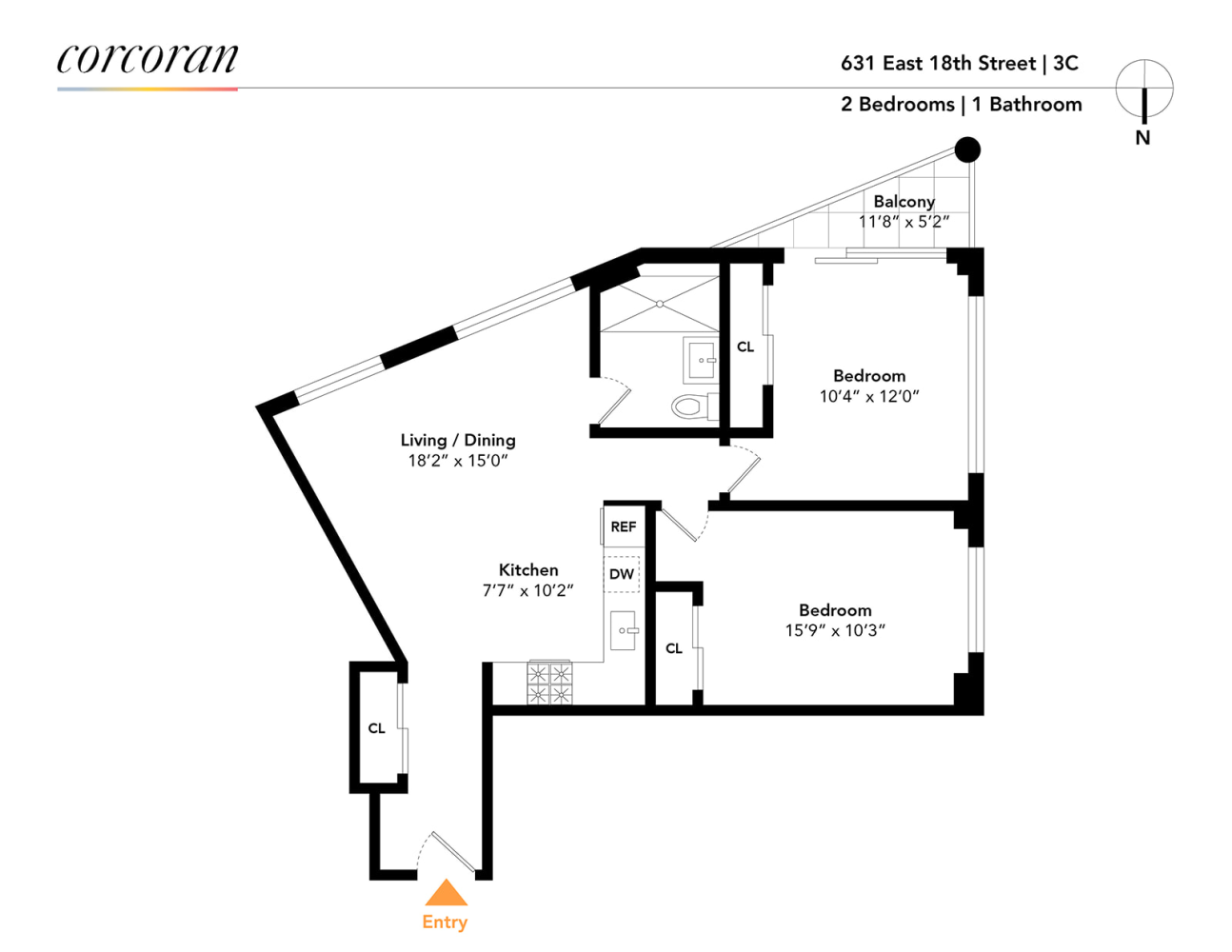 #2 photo, 631 E 18TH Street, Бруклин ‖ Ditmas Park , NY 11226