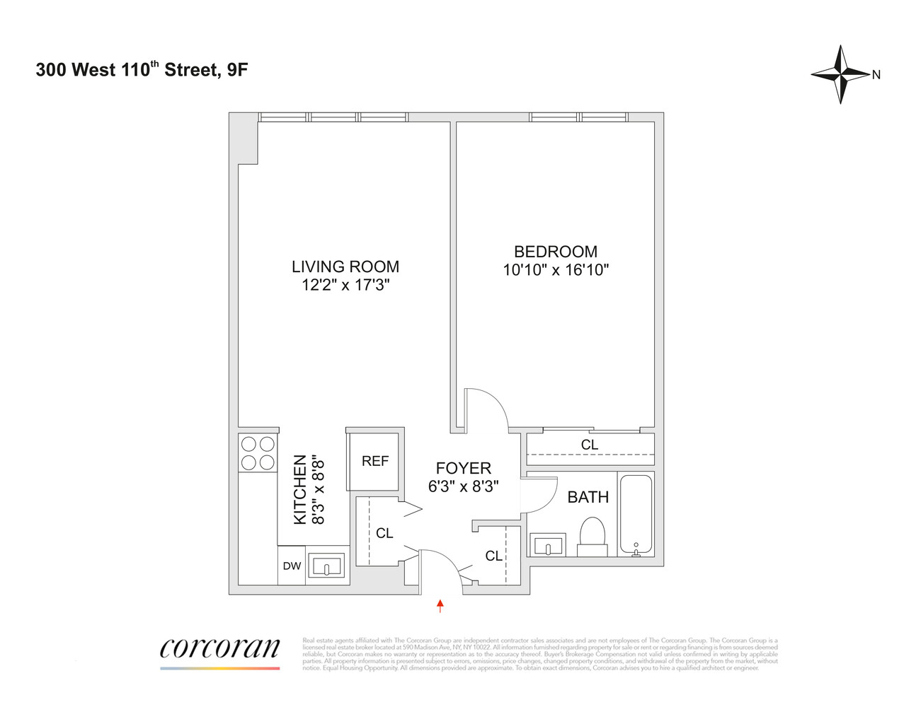 #2 photo, 300 W 110TH Street, Манхэттен ‖ Manhattan Valley , NY 10026