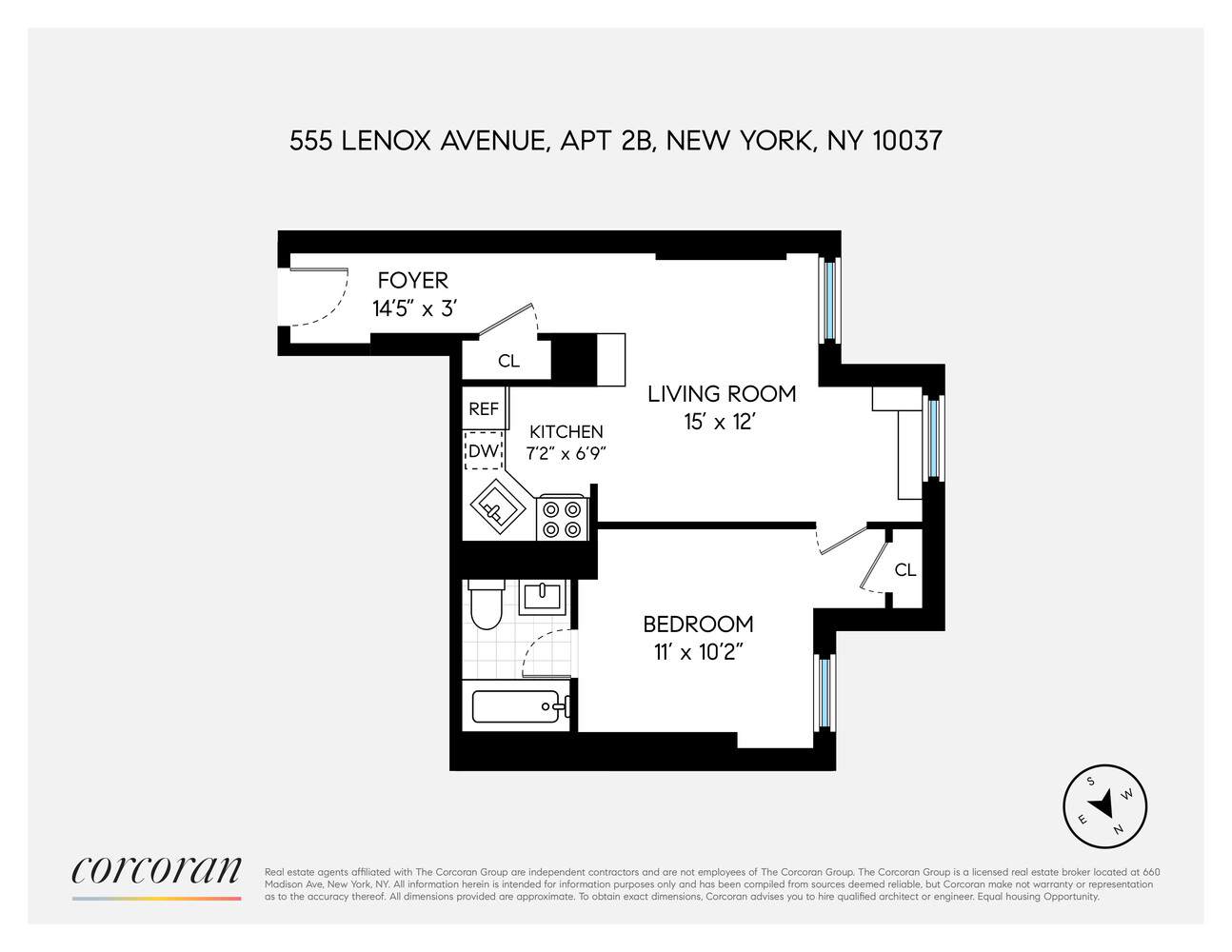 #2 photo, 555 LENOX Avenue, 맨해튼 Central Harlem , NY 10037