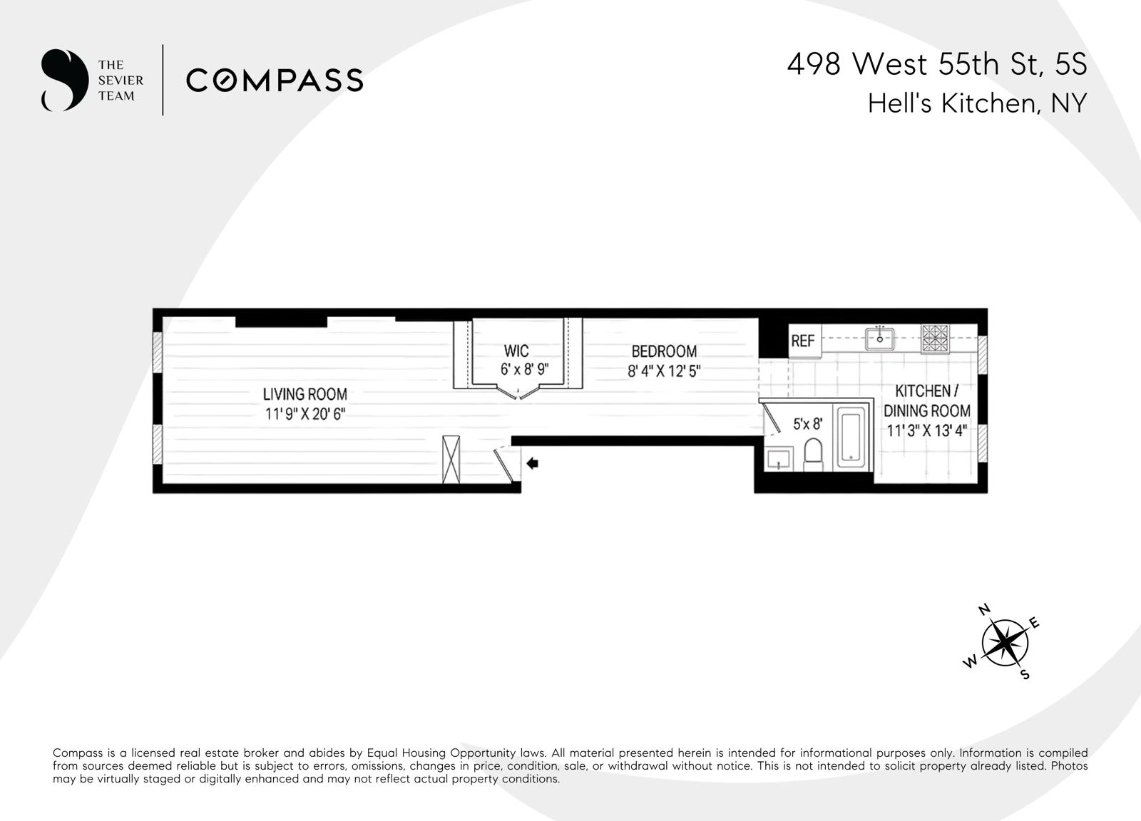 #2 photo, 498 W 55th Street, Hell's Kitchen , NY 10019