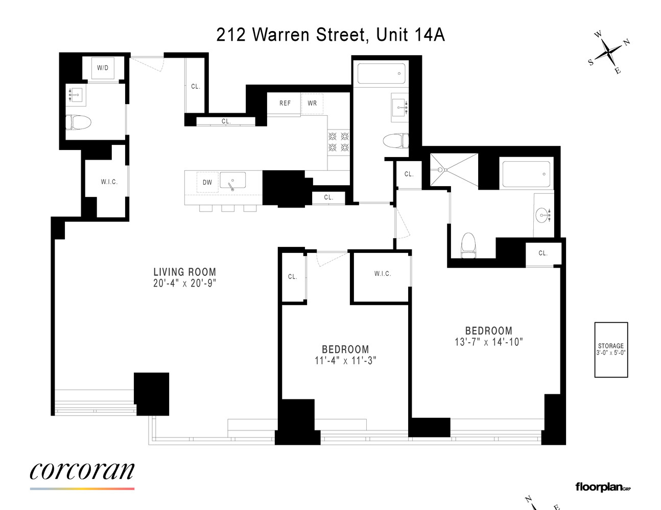 #2 photo, 212 WARREN Street, 맨해튼 Battery Park City , NY 10282