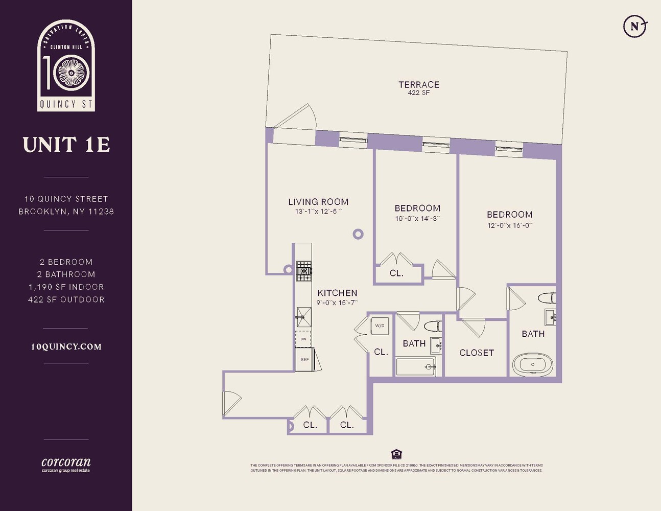 #2 photo, 10 QUINCY Street, Бруклин ‖ Clinton Hill , NY 11238