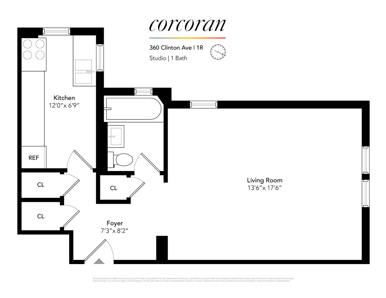 #3 photo, 360 CLINTON Avenue, Clinton Hill , NY 11238