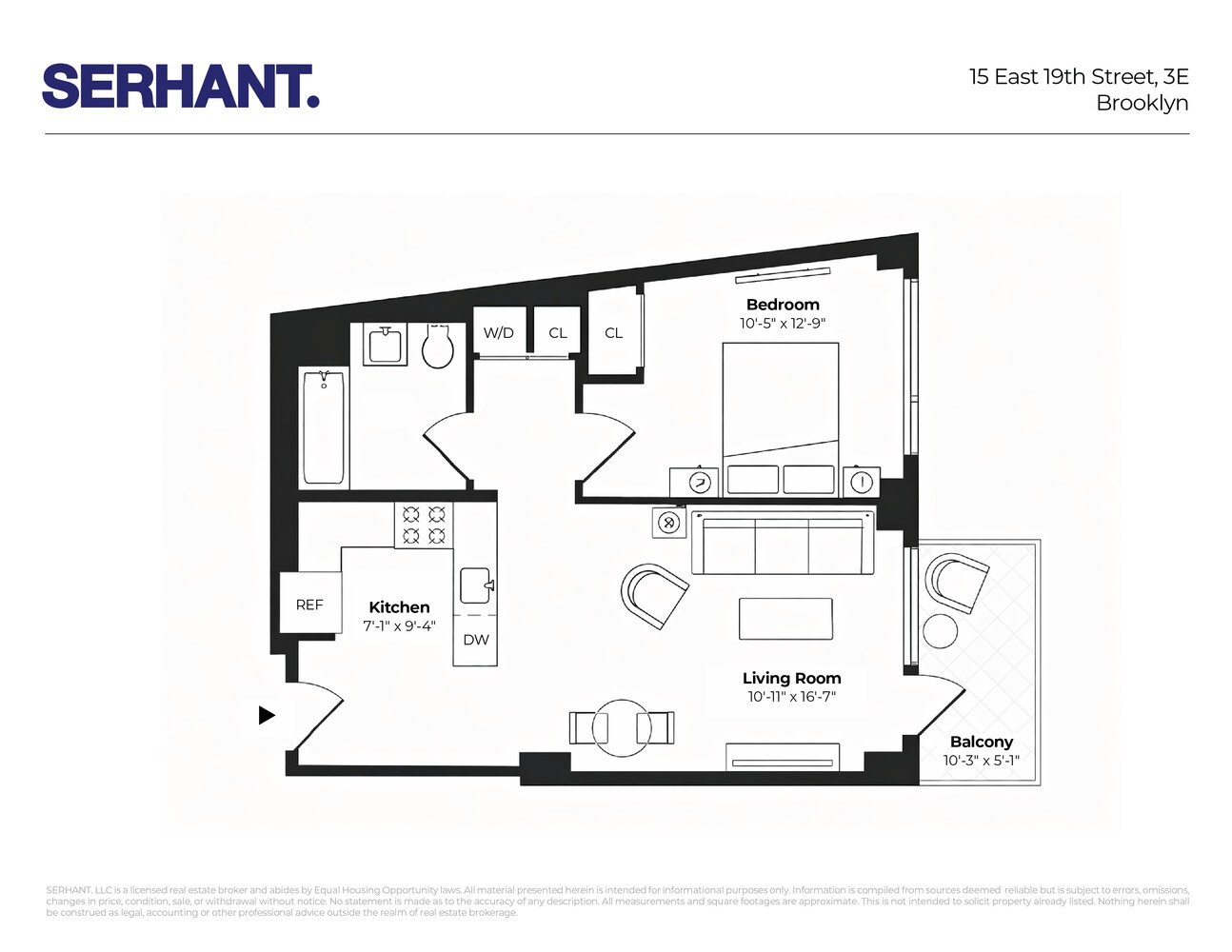 #2 photo, 15 E 19TH Street, 布鲁克林 Prospect Park South , NY 11226