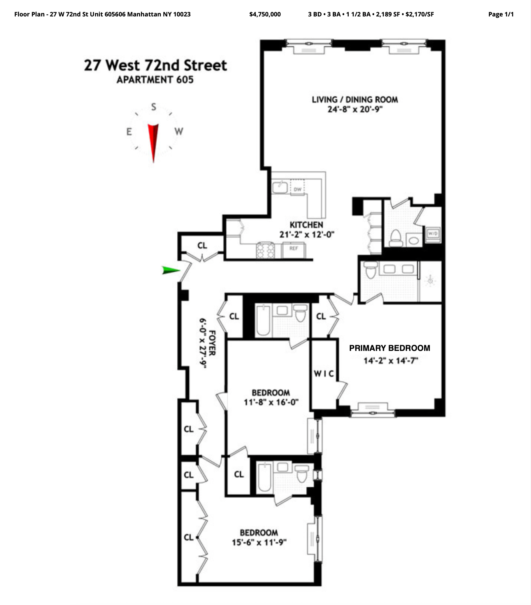 #2 photo, 27 W 72nd Street, Upper West Side , NY 10023