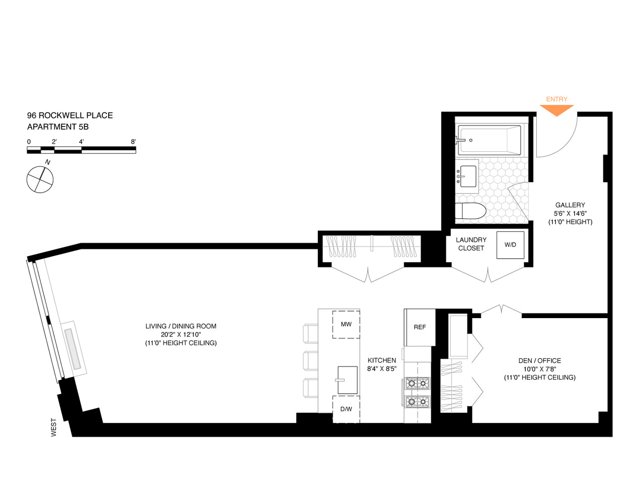 #2 photo, 96 ROCKWELL Place, Бруклин ‖ Fort Greene , NY 11217