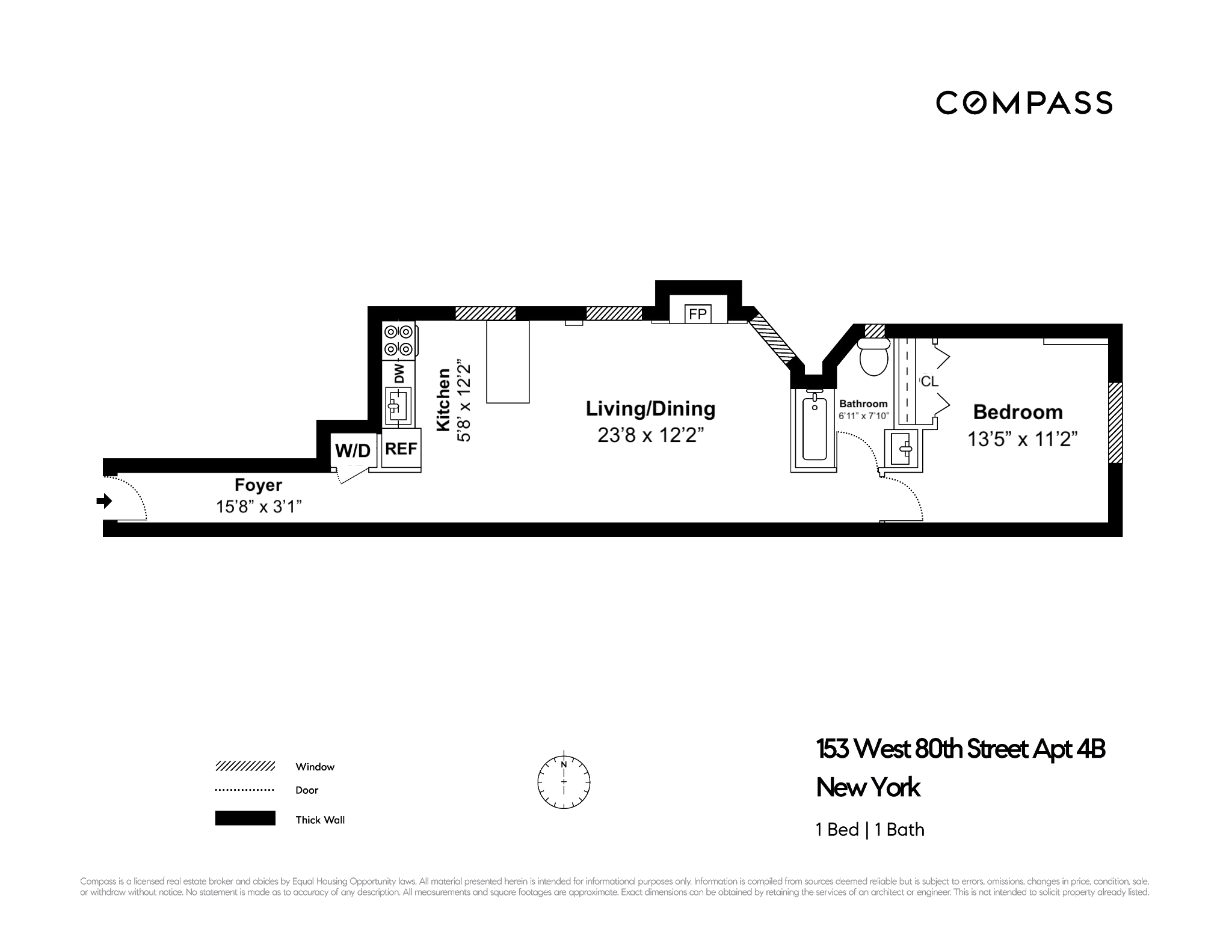 #2 photo, 153 W 80th Street, 맨해튼 Upper West Side , NY 10024