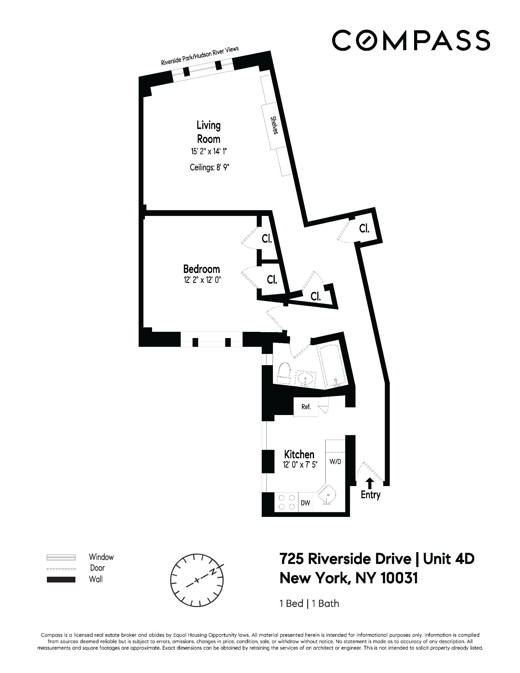 #2 photo, 725 Riverside Drive, Манхэттен ‖ Hamilton Heights , NY 10031