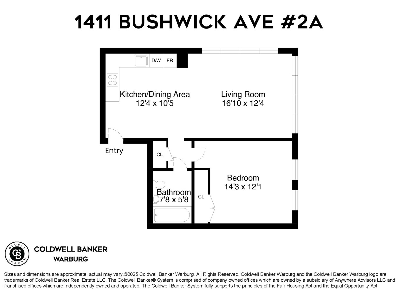 #2 photo, 1411 BUSHWICK Avenue, Bushwick , NY 11207