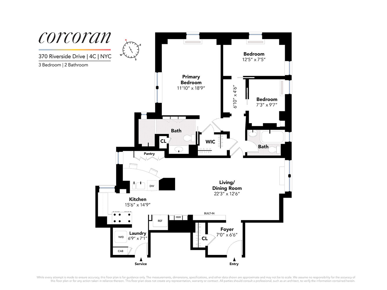 #2 photo, 370 RIVERSIDE Drive, Upper West Side , NY 10025