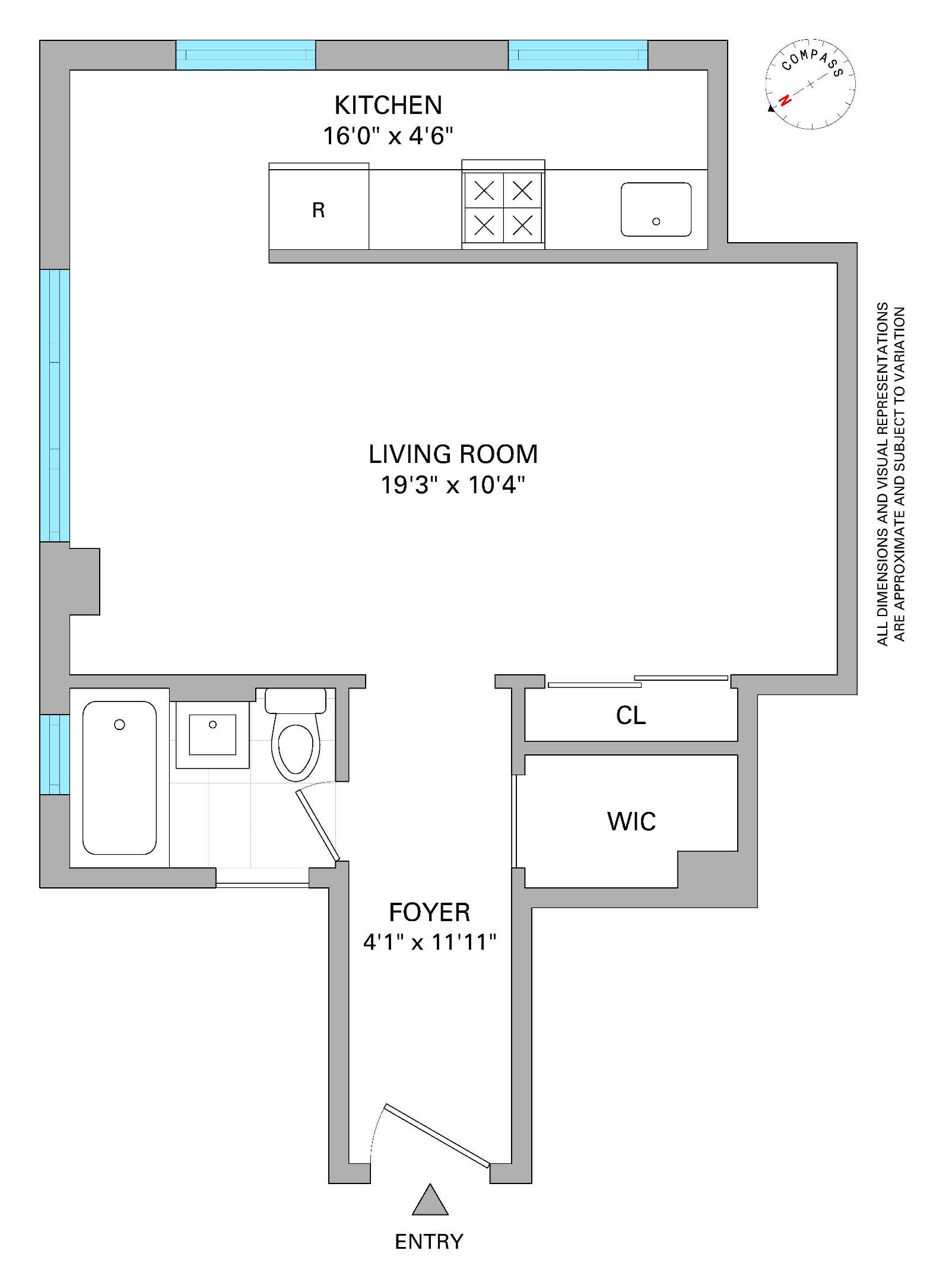 #2 photo, 233 W 99th Street, 맨해튼 Upper West Side , NY 10025
