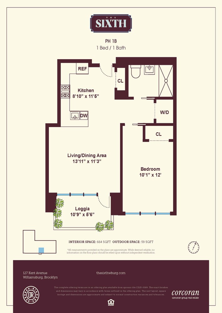 #2 photo, 127 KENT Avenue, Williamsburg , NY 11249