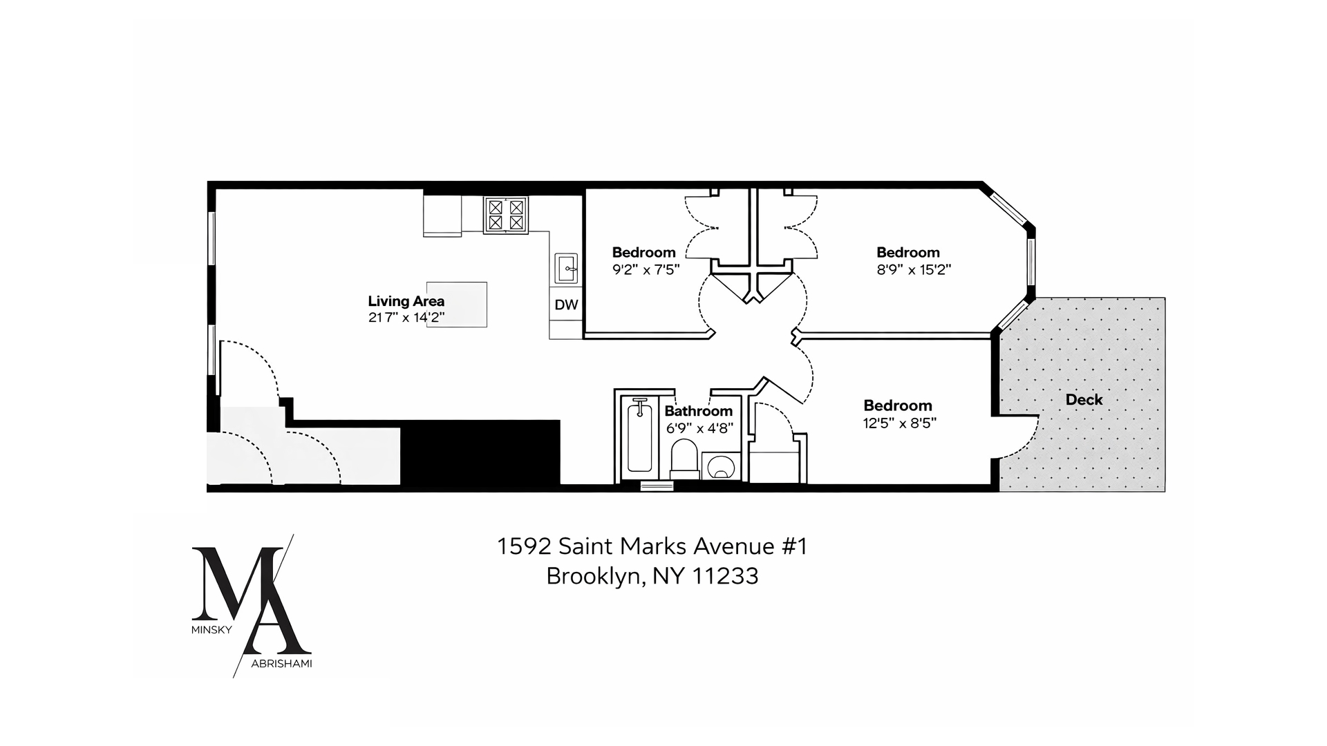 #2 photo, 1592 ST MARKS Avenue, הברונקס Crown Heights , NY 11233