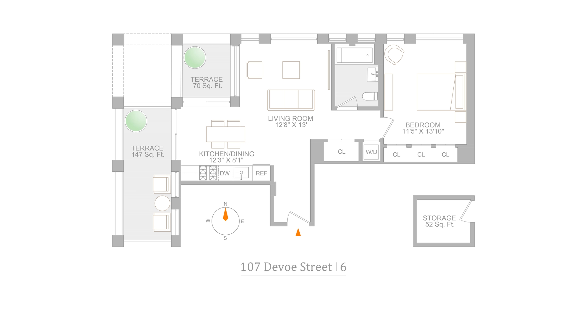 #2 photo, 109 DEVOE Street, הברונקס Williamsburg , NY 11211