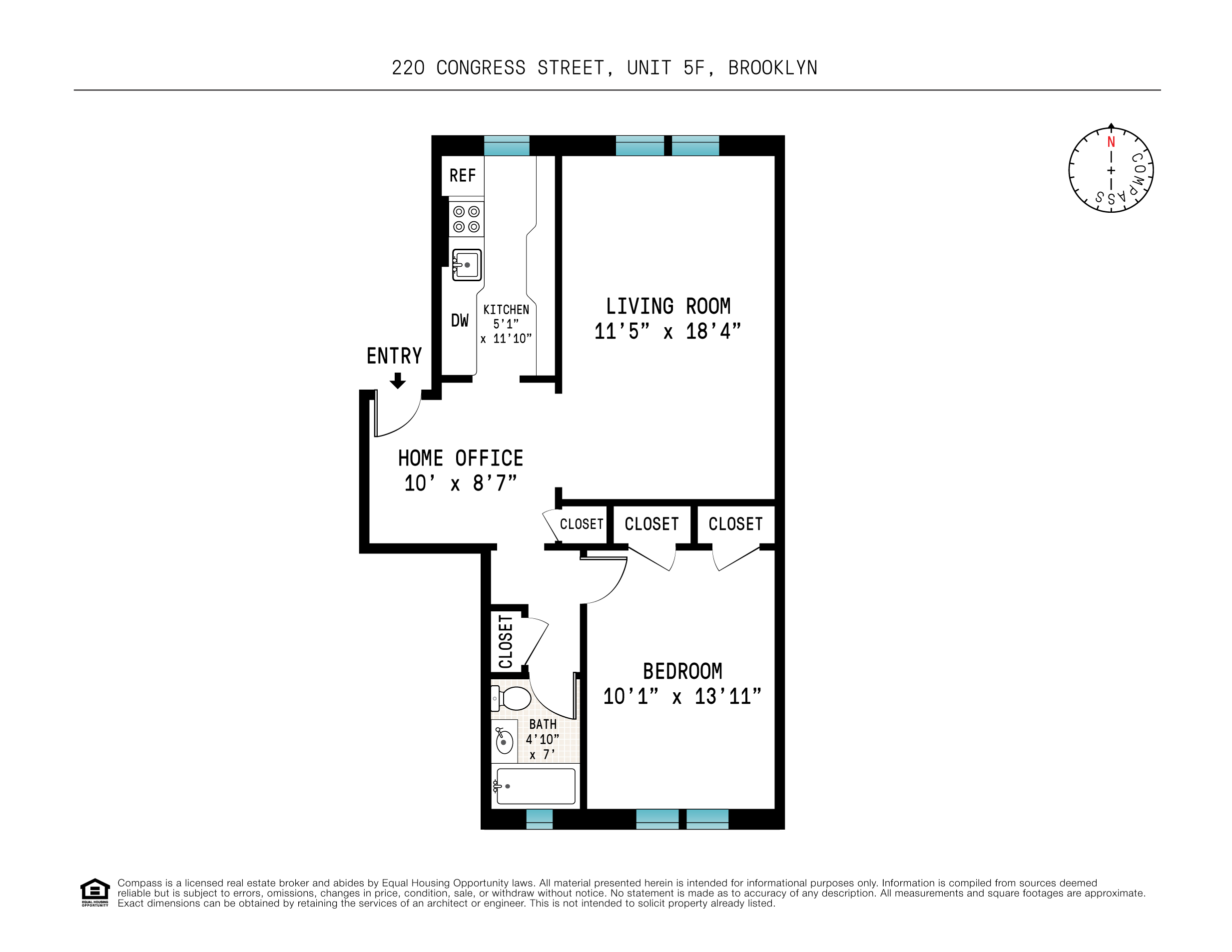 #2 photo, 220 Congress Street, ব্রুকলিন Cobble Hill , NY 11201