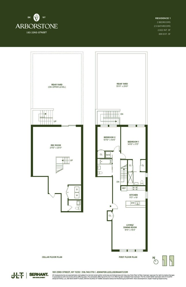 #2 photo, 193 23RD Street, 布鲁克林 Greenwood Heights , NY 11232