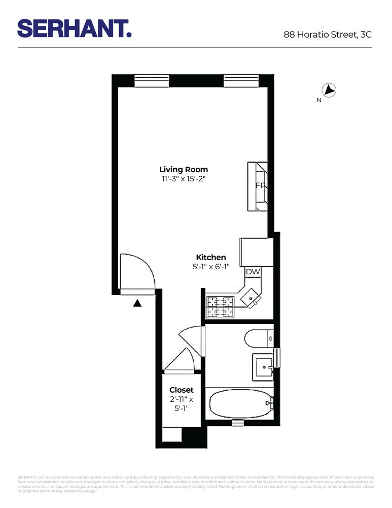 #2 photo, 88 HORATIO Street, 曼哈顿 West Village , NY 10014