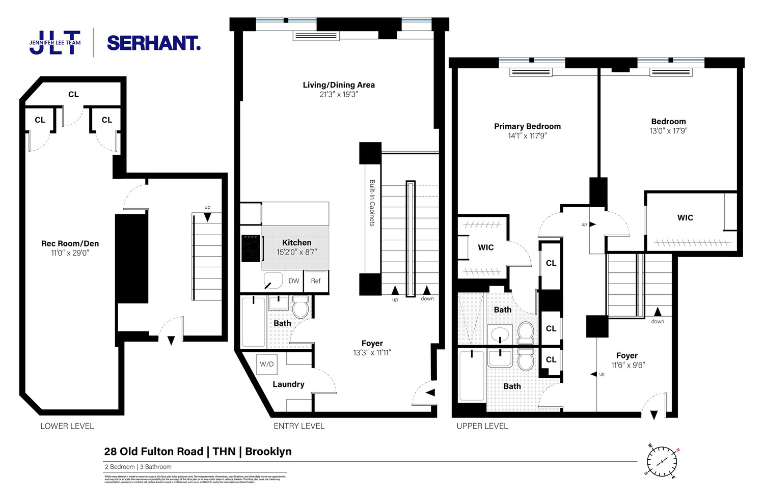 #2 photo, 28 OLD FULTON Street, Бруклин ‖ Brooklyn Heights , NY 11201