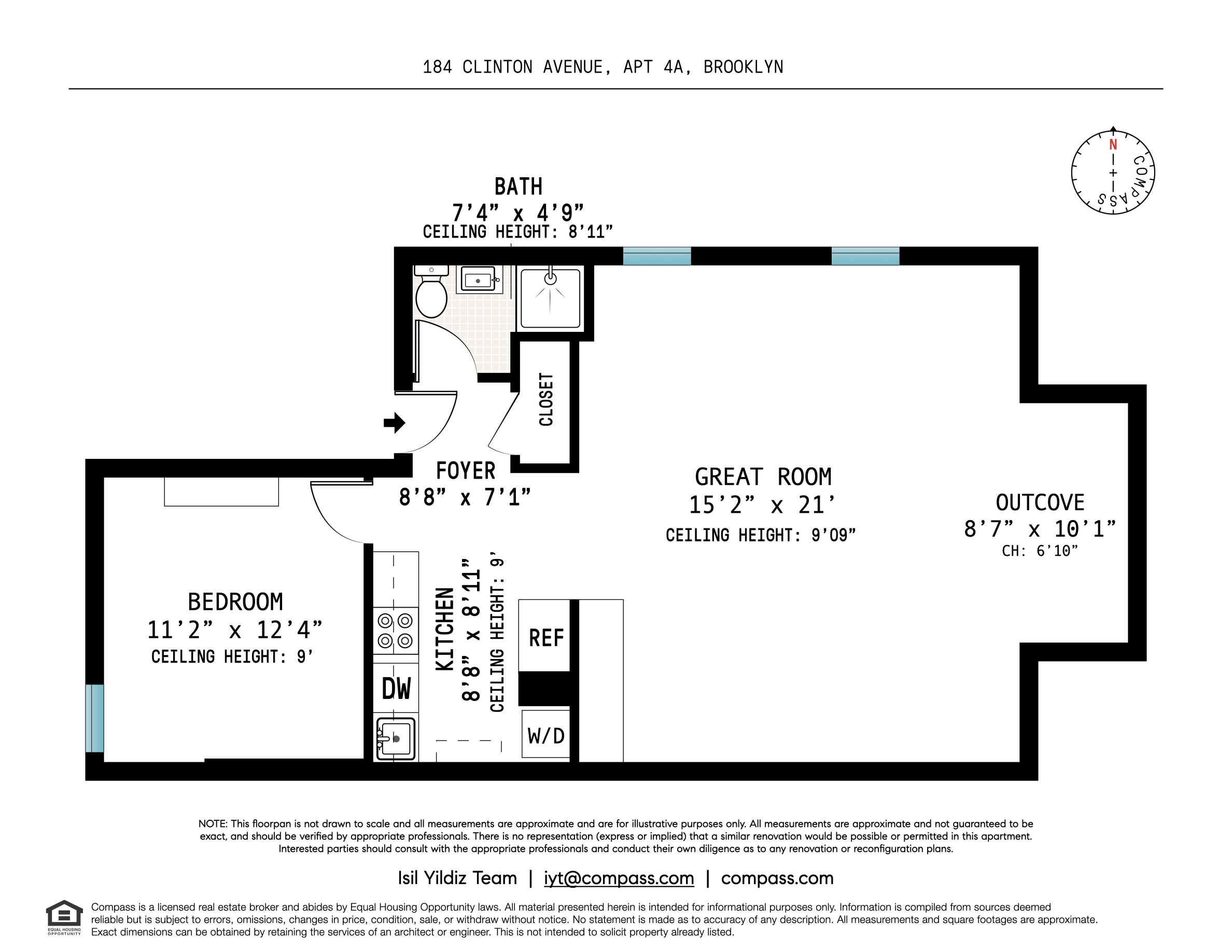 #2 photo, 184 Clinton Avenue, 布鲁克林 Clinton Hill , NY 11205