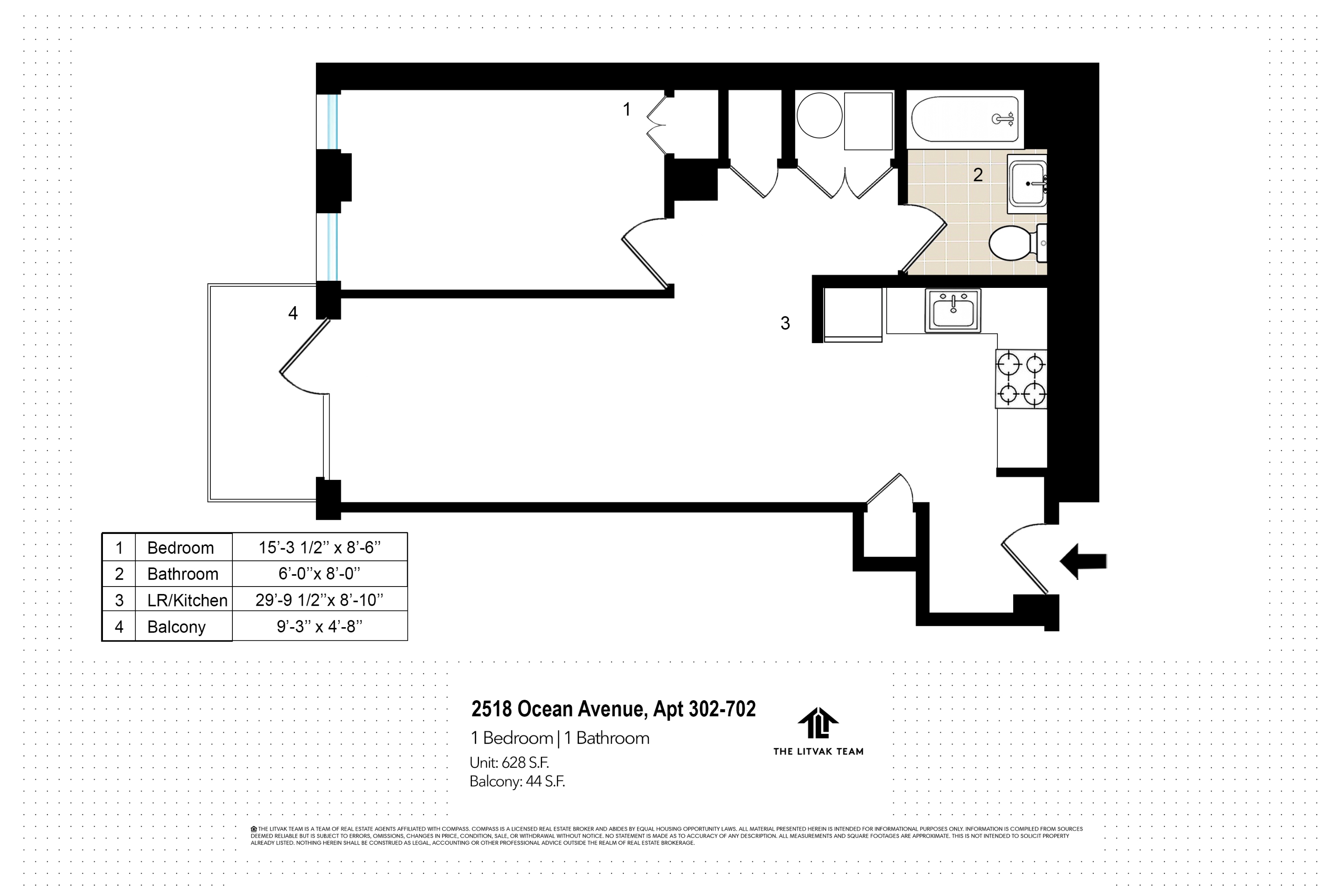 #2 photo, 2518 Ocean Avenue, Бруклин ‖ Homecrest , NY 11229