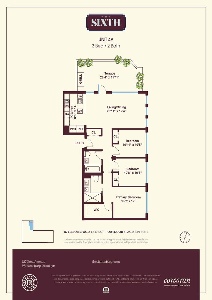 #2 photo, 127 KENT Avenue, Williamsburg , NY 11249