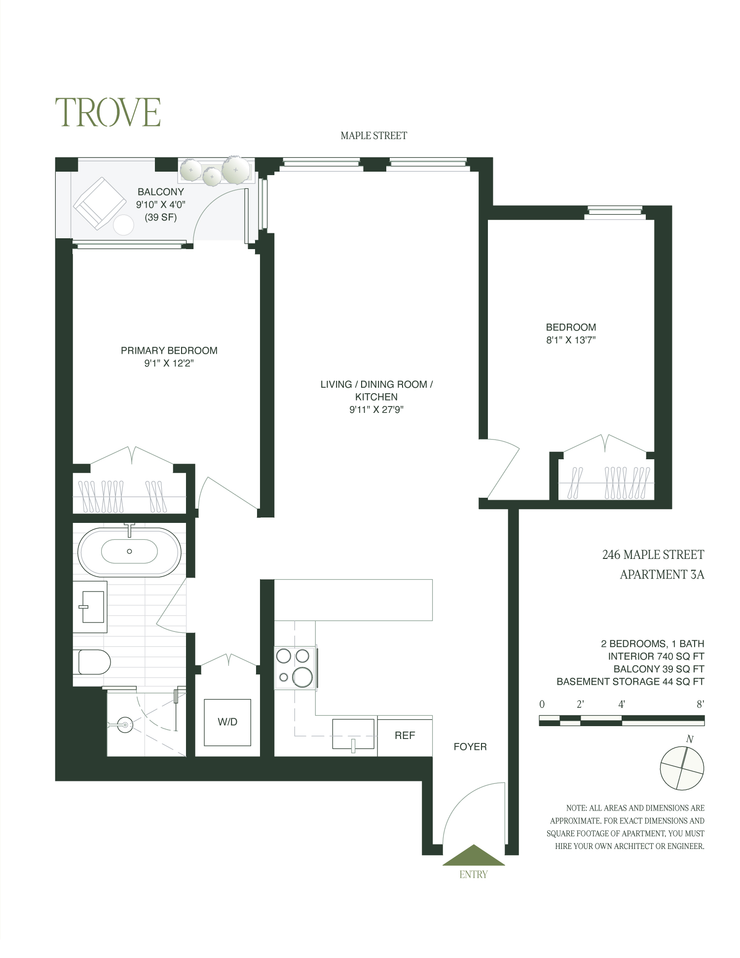 #2 photo, 246 Maple Street, ब्रुकलीन Prospect Lefferts Gardens , NY 11225