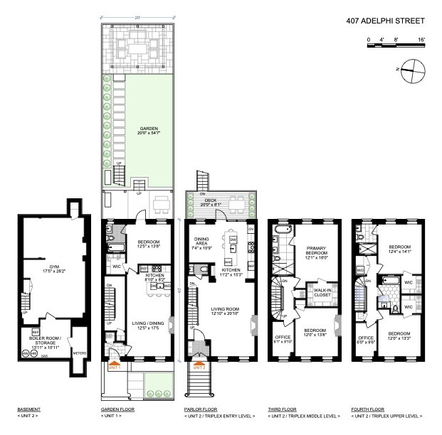 #2 photo, 407 ADELPHI Street, Бруклин ‖ Fort Greene , NY 11238